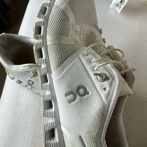 On Running Mesh White Sneakers